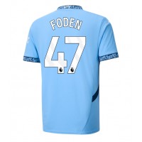 Billiga Manchester City Phil Foden #47 Hemma fotbollskläder 2024-25 Kortärmad